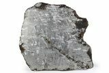 Etched Toluca Iron Meteorite ( g) Slice - Mexico #300781-1